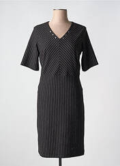 Robe mi-longue noir LILI & CAROLINE pour femme seconde vue