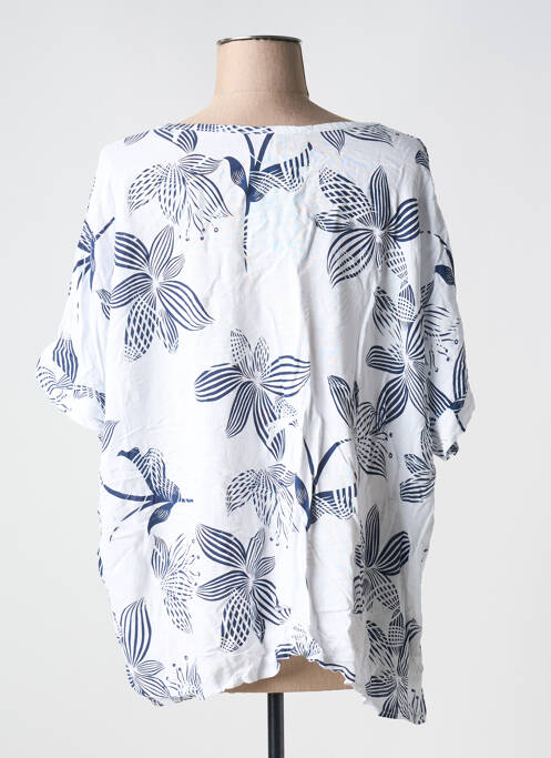 Blouse blanc LILI & CAROLINE pour femme