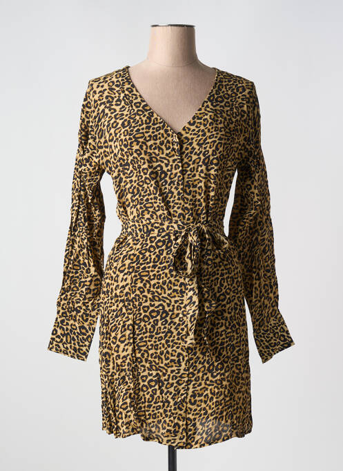 Robe courte beige BIZANCE pour femme