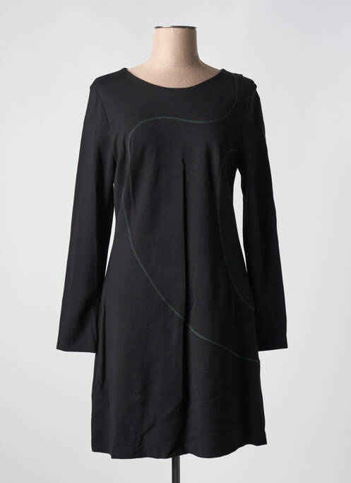 Robe mi-longue noir COP COPINE pour femme