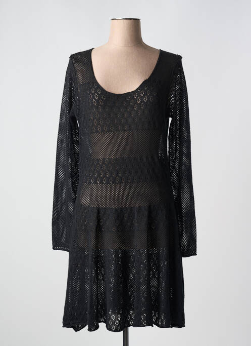 Robe mi-longue noir ET COMPAGNIE pour femme