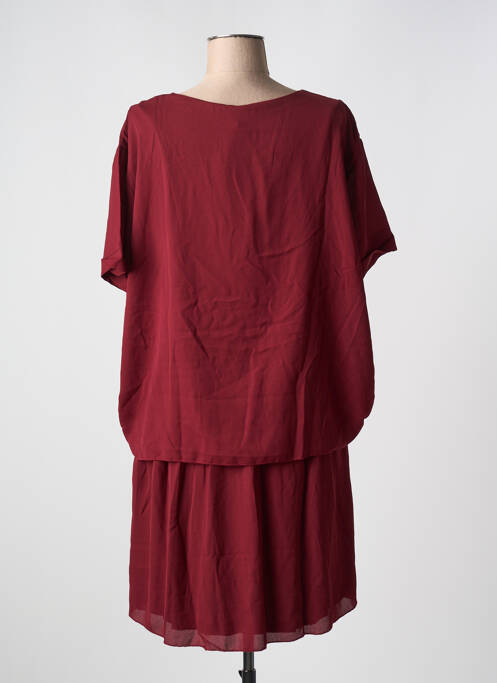 Robe mi-longue rouge LEE COOPER pour femme