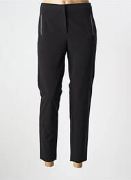 Pantalon slim tissage popeline noir NAF NAF femme