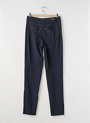 Pantalon slim stretch taille normale bleu 3322 femme