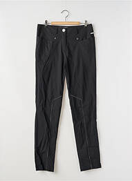 Pantalon slim stretch taille normale noir 3322 femme