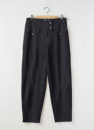 Pantalon droit stretch taille normale noir MC PLANET BY INNATE femme
