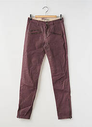 Pantalon slim skinny taille normale violet ET COMPAGNIE femme