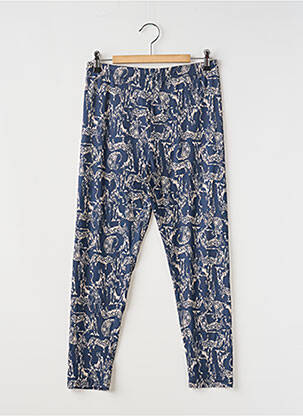 Legging tissage jersey taille normale bleu FRANSA femme