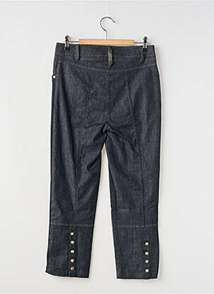 Pantacourt coupe droite taille normale bleu MC PLANET BY INNATE femme
