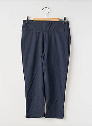Pantacourt stretch taille normale bleu FRANSA femme