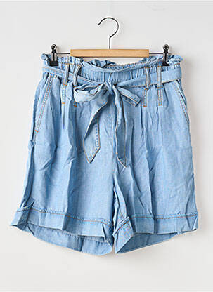Short tissage denim taille normale bleu B.YOUNG femme