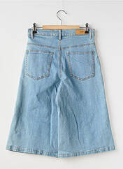 Bermuda bleu ICHI pour femme seconde vue