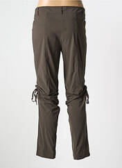 Pantalon slim marron 3322 pour femme seconde vue