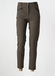 Pantalon slim marron INNATE pour femme seconde vue