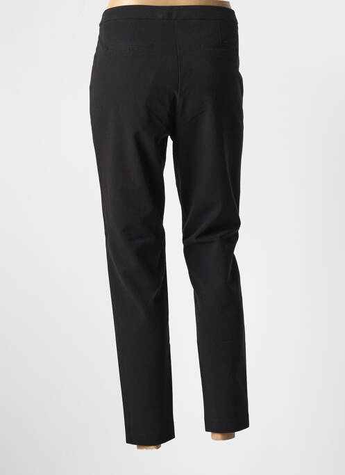 Pantalon slim tissage popeline noir NAF NAF femme