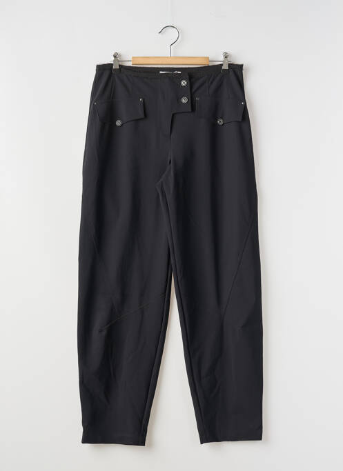 Pantalon droit stretch taille normale noir MC PLANET BY INNATE femme