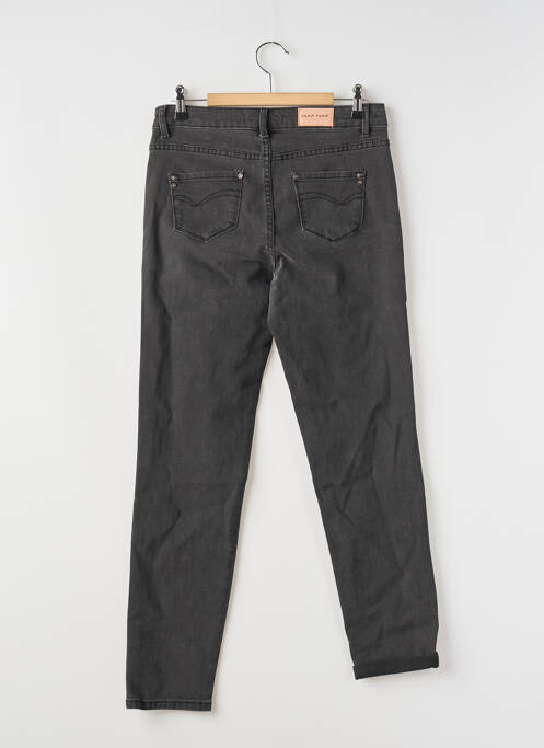 Jeans coupe slim gris NAF NAF pour femme