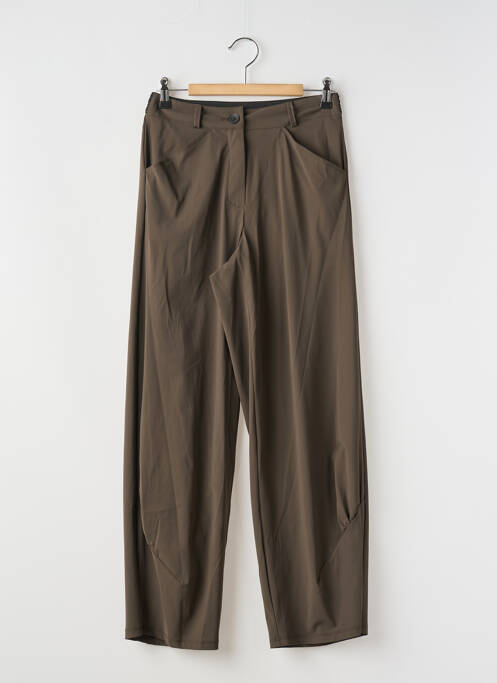 Pantalon droit marron 3322 pour femme