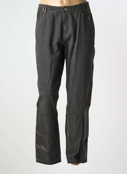 Pantalon droit marron ET COMPAGNIE femme