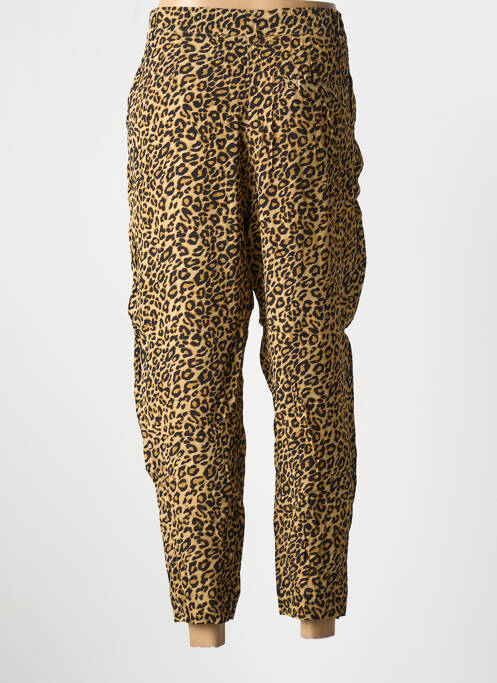 Pantalon large marron BIZANCE pour femme