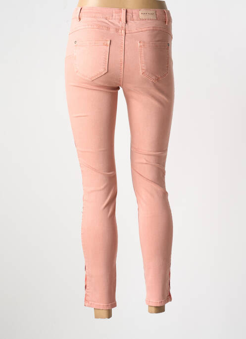 Pantalon slim rose NAF NAF pour femme