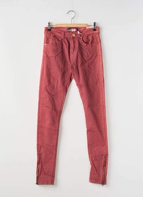 Pantalon slim rouge ALCOTT pour femme