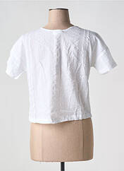 T-shirt blanc BIZANCE pour femme seconde vue