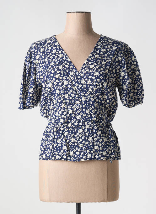 T-shirt bleu BIZANCE pour femme