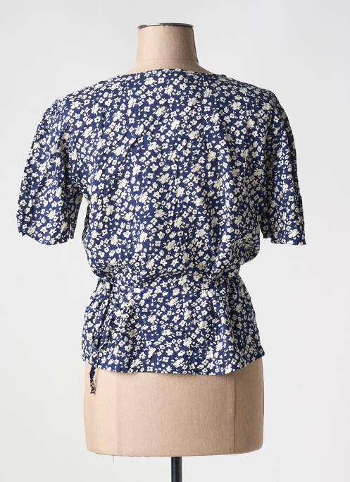 T-shirt bleu BIZANCE pour femme