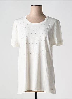 T-shirt coupe droite manches courtes blanc ELLESSE femme