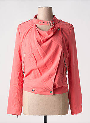 Veste casual col rond rose COP COPINE femme