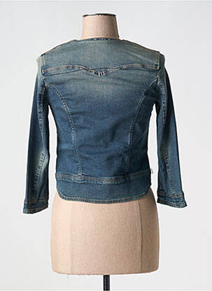 Veste casual col rond bleu SISLEY femme