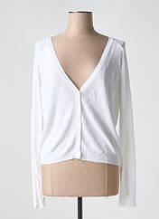 Gilet manches longues blanc COP COPINE pour femme seconde vue