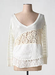 Top blanc DESIGUAL pour femme seconde vue