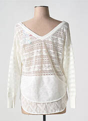 Top blanc DESIGUAL pour femme seconde vue