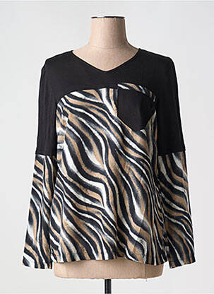 Top noir LILI & CAROLINE pour femme