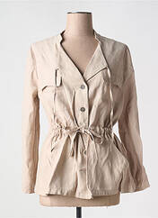 Veste casual beige LILI & CAROLINE pour femme seconde vue