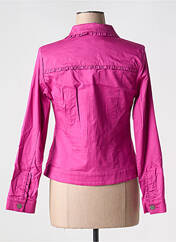 Veste casual violet LILI & CAROLINE pour femme seconde vue