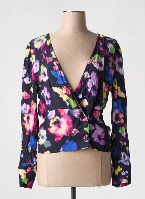 Blouse noir ICHI pour femme