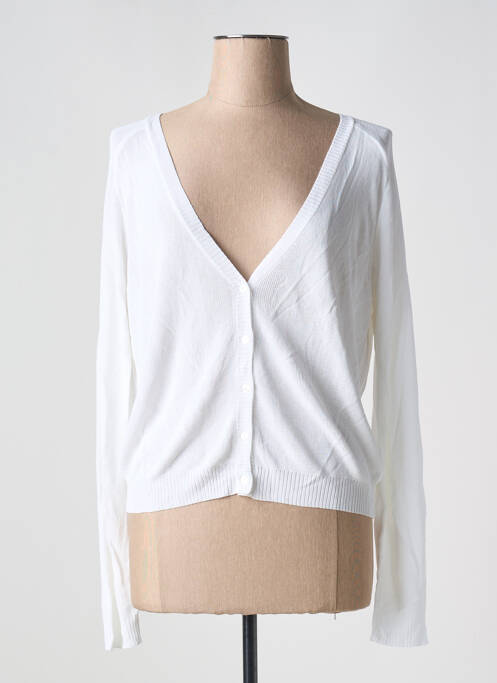 Gilet manches longues blanc COP COPINE pour femme