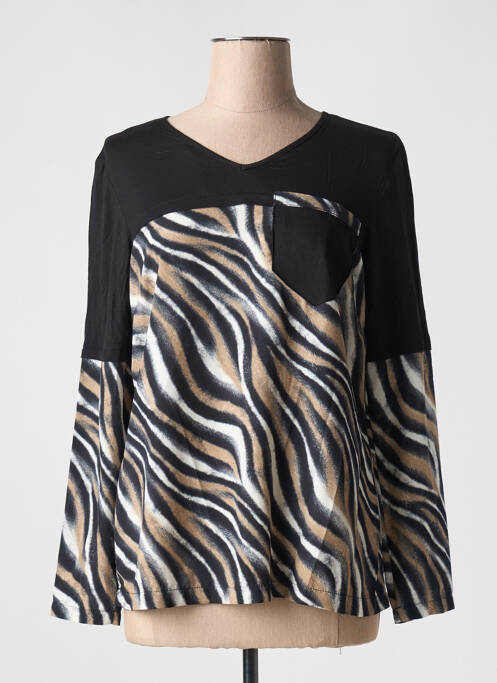 Top noir LILI & CAROLINE pour femme