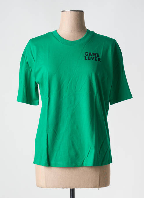 T-shirt vert BIZANCE femme