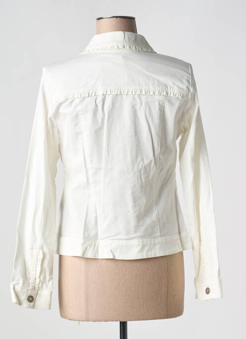 Veste casual blanc LILI & CAROLINE pour femme