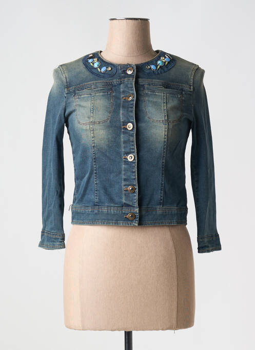 Veste casual bleu SISLEY pour femme