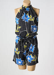 Combishort sans manche sans manche bleu LILI & CAROLINE femme