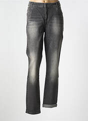 Jeans coupe slim gris GINA LAURA pour femme seconde vue