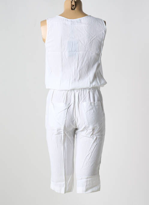 Combishort poches sans manche blanc COP COPINE femme
