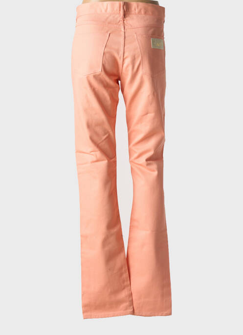 Jeans coupe droite orange APRIL 77 pour femme