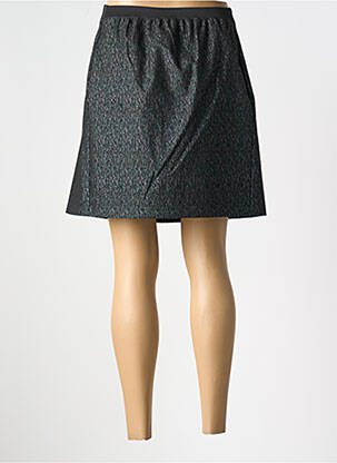 Jupe courte coupe évasée vert NAF NAF femme