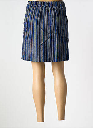 Jupe courte poches bleu PAN femme